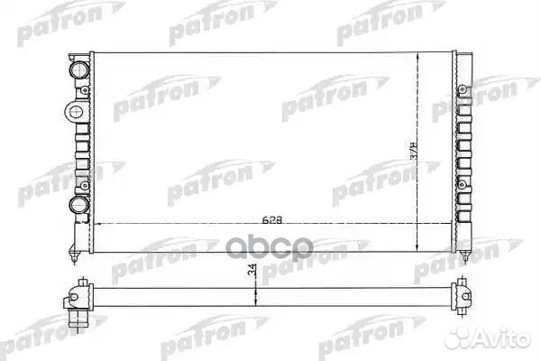 Радиатор автомобильный seat: cordoba, ibiza 1.7