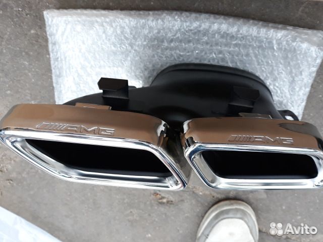 Задний диффузор Mercedes-Benz W166 GLE 6.3 AMG