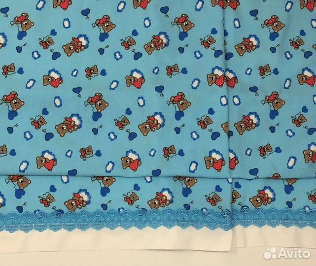 Пеленка детская 93х116см -№3-3, ткань фланель