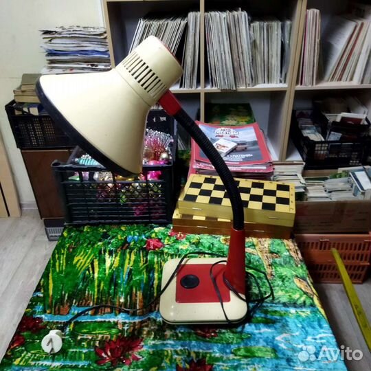 Лампы настольные из СССР