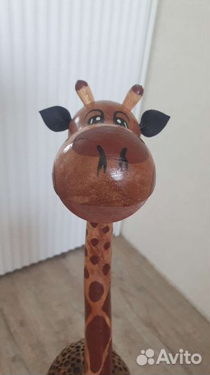 Новый светильник Жираф из кокосового дерева