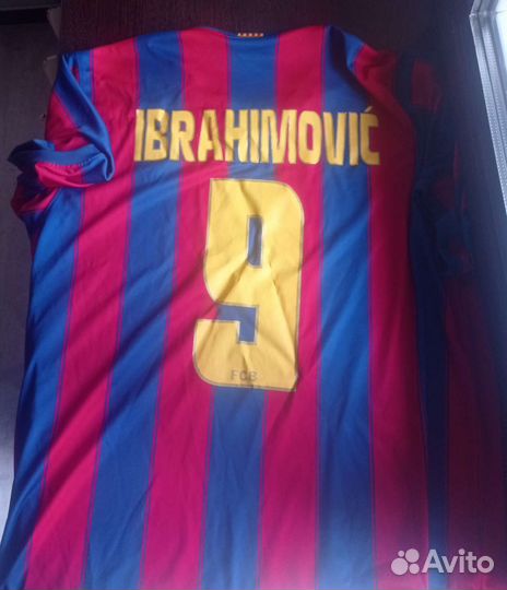 Футболка Златан Ибрагимович Барселона