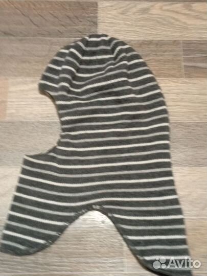 Шапка шлем для мальчика