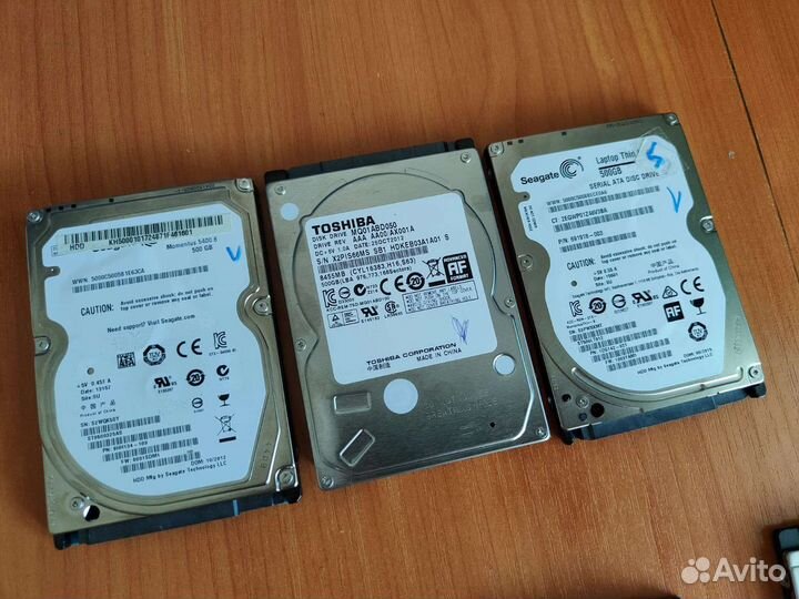 Жёсткие диски 2.5 со 100 здоровьем