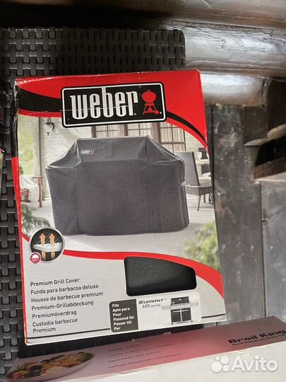 Чехол для гриля weber s670