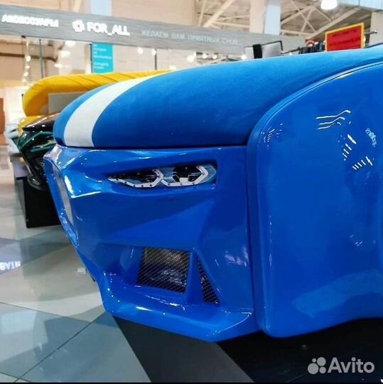 Кровать машина объемная