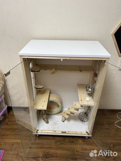 Витрина для шиншиллы