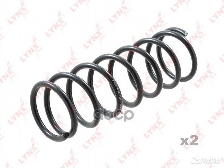 Пружина подвески hyundai sonata 6/99-11/04 задн