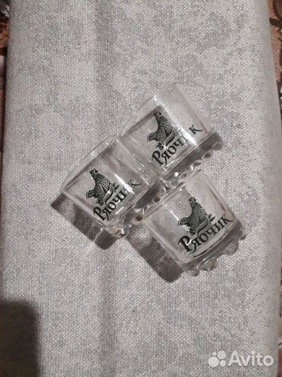 Рюмки новые с логотипом