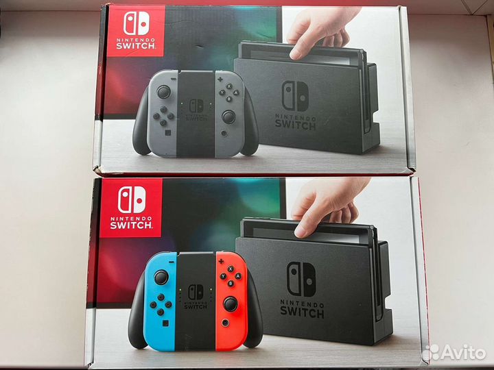 Nintendo Switch прошитая Atmosphere Kefir + игры