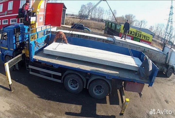 Плиты заводские - с проушинами