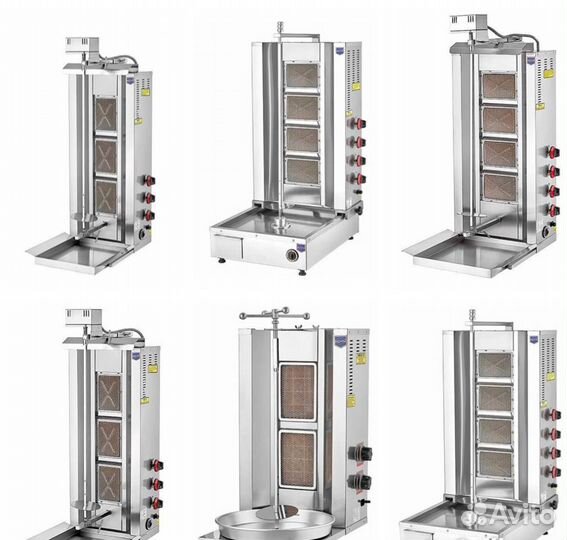 Газовый гриль для шаурмы Remta