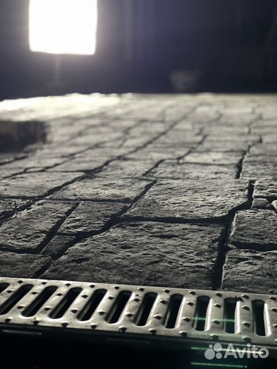 Печатный бетон/Бетонирование площадок и дорожек