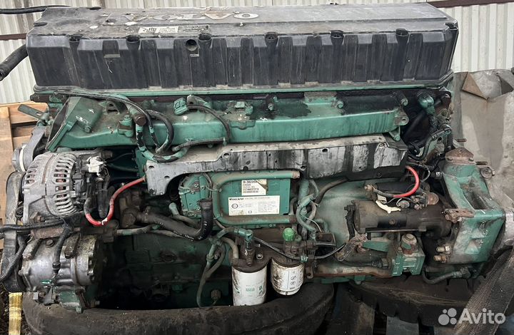 Двигатель d12d volvo