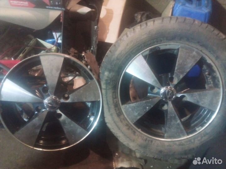 Литые диски r14 3 шт