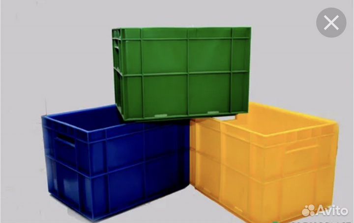 Тара многооборотная, молочные ящики,финпак