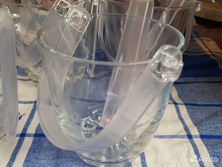 Ведро для льда стекло