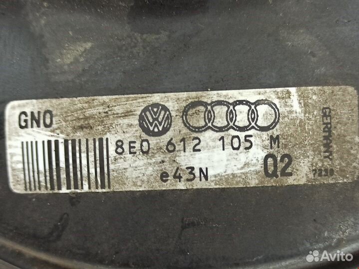 Усилитель тормозов вакуумный для Audi A4 B6