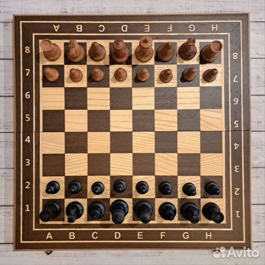 Шахматы Венге для всей семьи