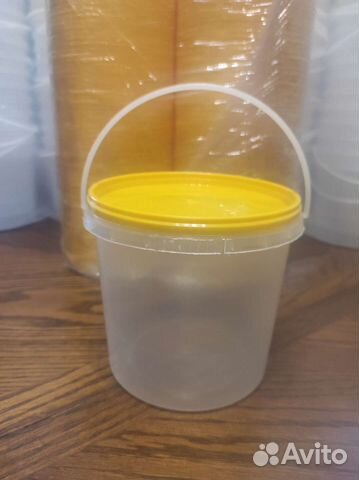 Пластиковые (новые) ведерки 1 л, Упаковка по 200