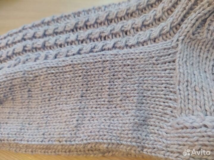 Короткие носки из льна р. 39