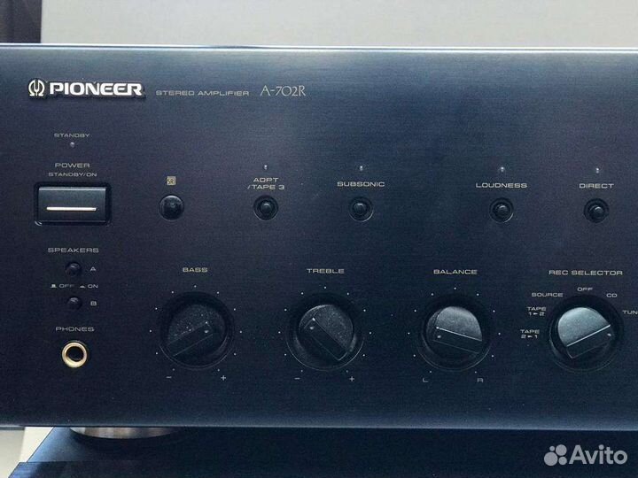 Ресивер и проигрыватель Pioneer