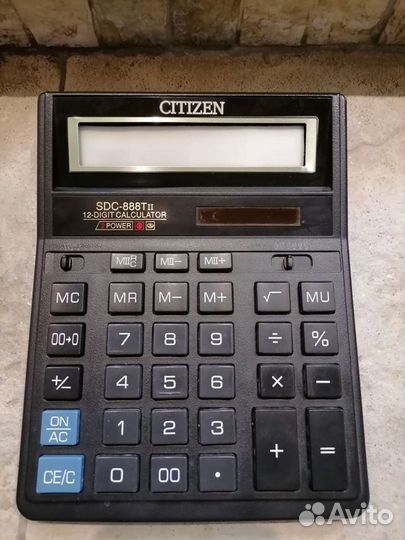 Калькулятор citizen SDC- 888 T