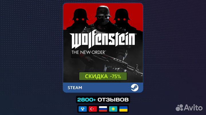 Wolfenstein: The New Order (Steam)
