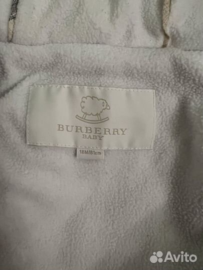 Burberry куртка оригинал детская