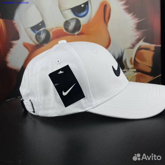 Белая бейсболка Nike (Арт.75921)