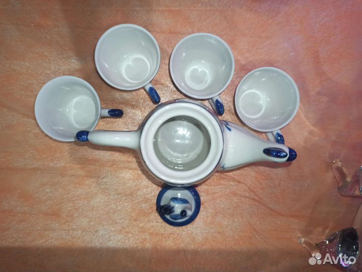 Кофейник гжель. СССР