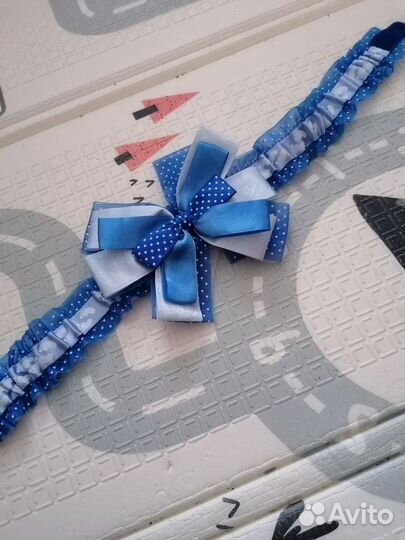 Бант для конверта на выписку