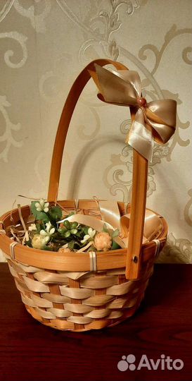 Корзина плетеная