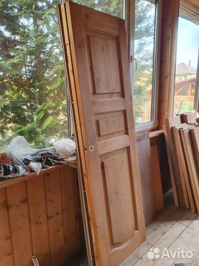 Дверное полотно, массив 200 на 60