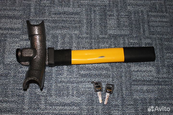 Замок универсальный противоугонный руль/торпеда