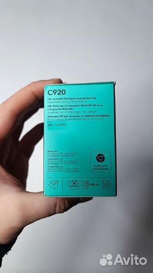 Веб-камера Logitech Full HD 1080p Pro Webcam C920