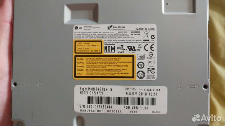 LG GH22NP21 DVD-RW перезаписываемый дисковод