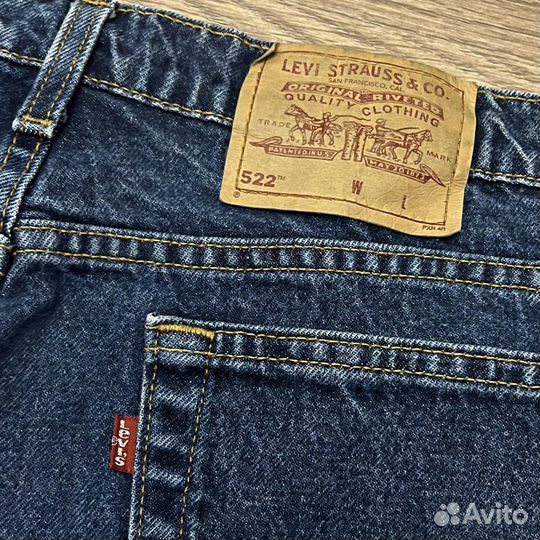 Шорты Levi's 522 Made in USA Vintage 90's