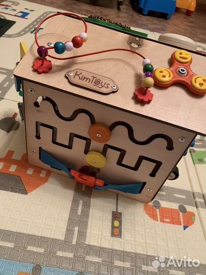 Бизиборд домик со светом