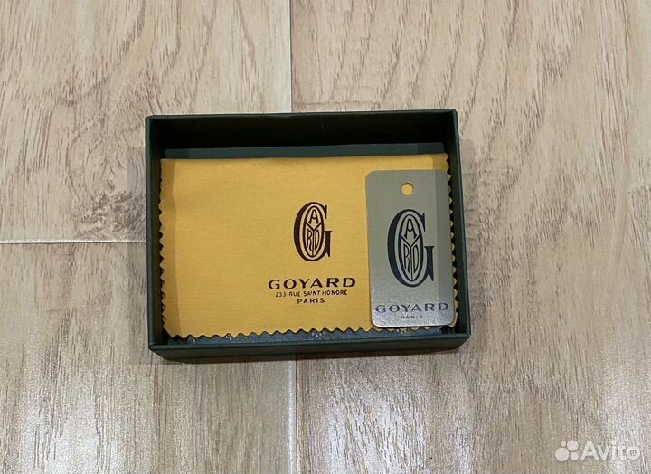 Кардхолдер goyard зелёный