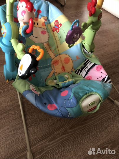 Детское кресло шезлонг Fisher-Price