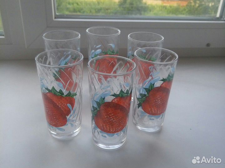 Новый набор стаканов