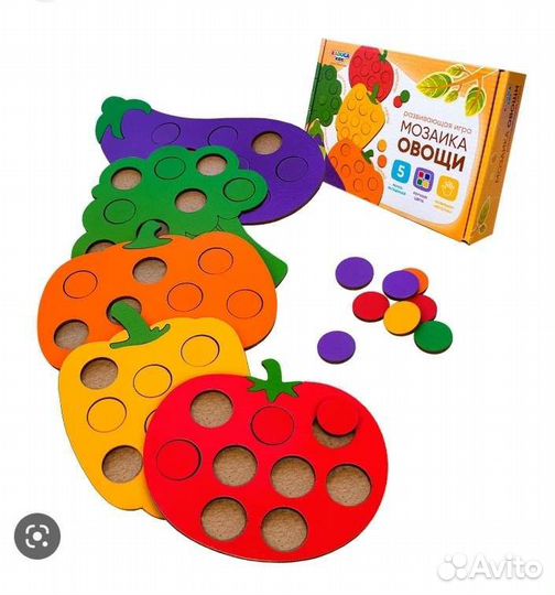 Развивающая игра мозаика