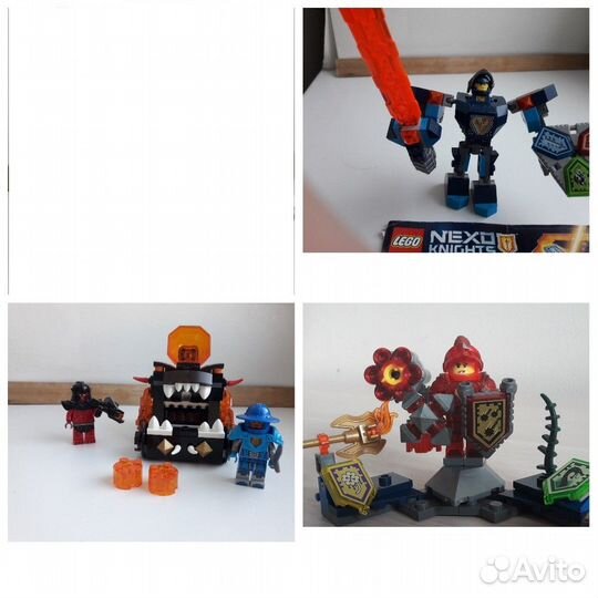 Наборы Lego Nexo knights
