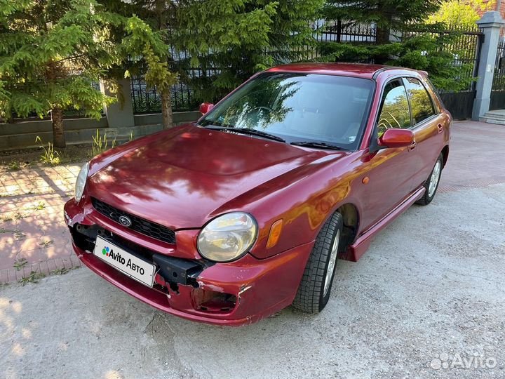 Subaru Impreza 1.5 AT, 2002, 282 000 км