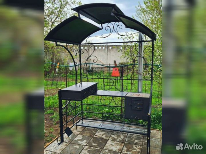 Мангал беседка