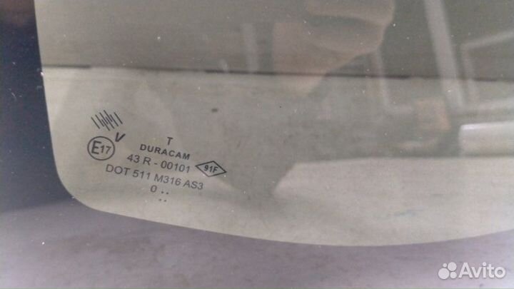 Стекло кузовное глухое заднее левое Nissan Terrano