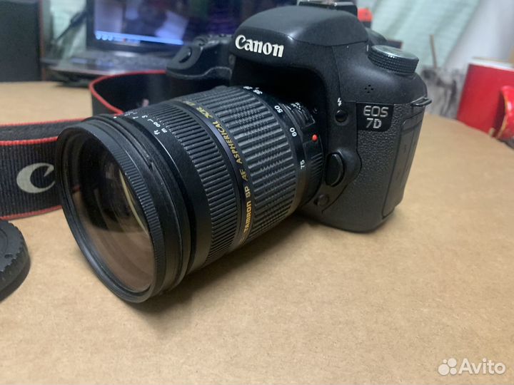 Зеркальный фотоаппарат canon eos 7d