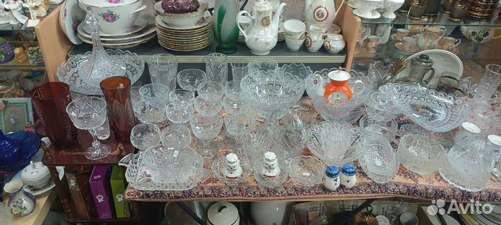 Фарфор, стекло, хрусталь
