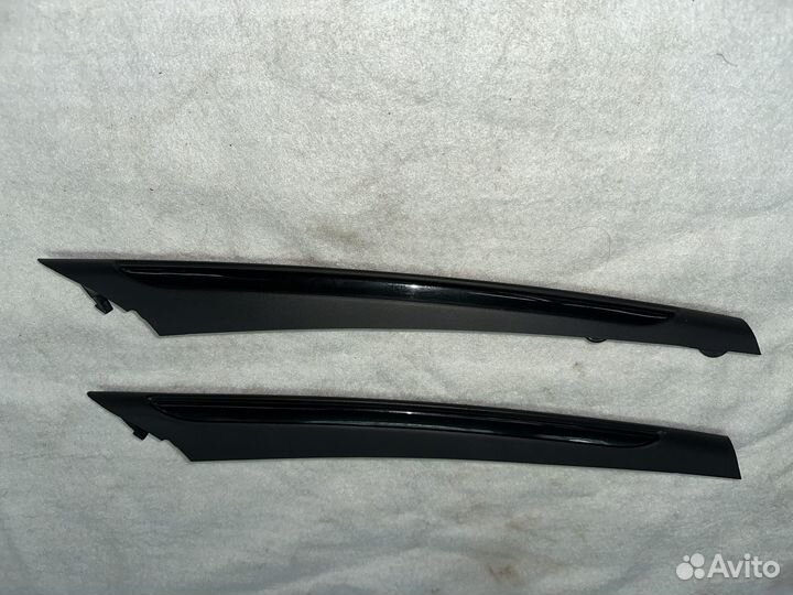 Накладка на бампер Porsche Cayenne